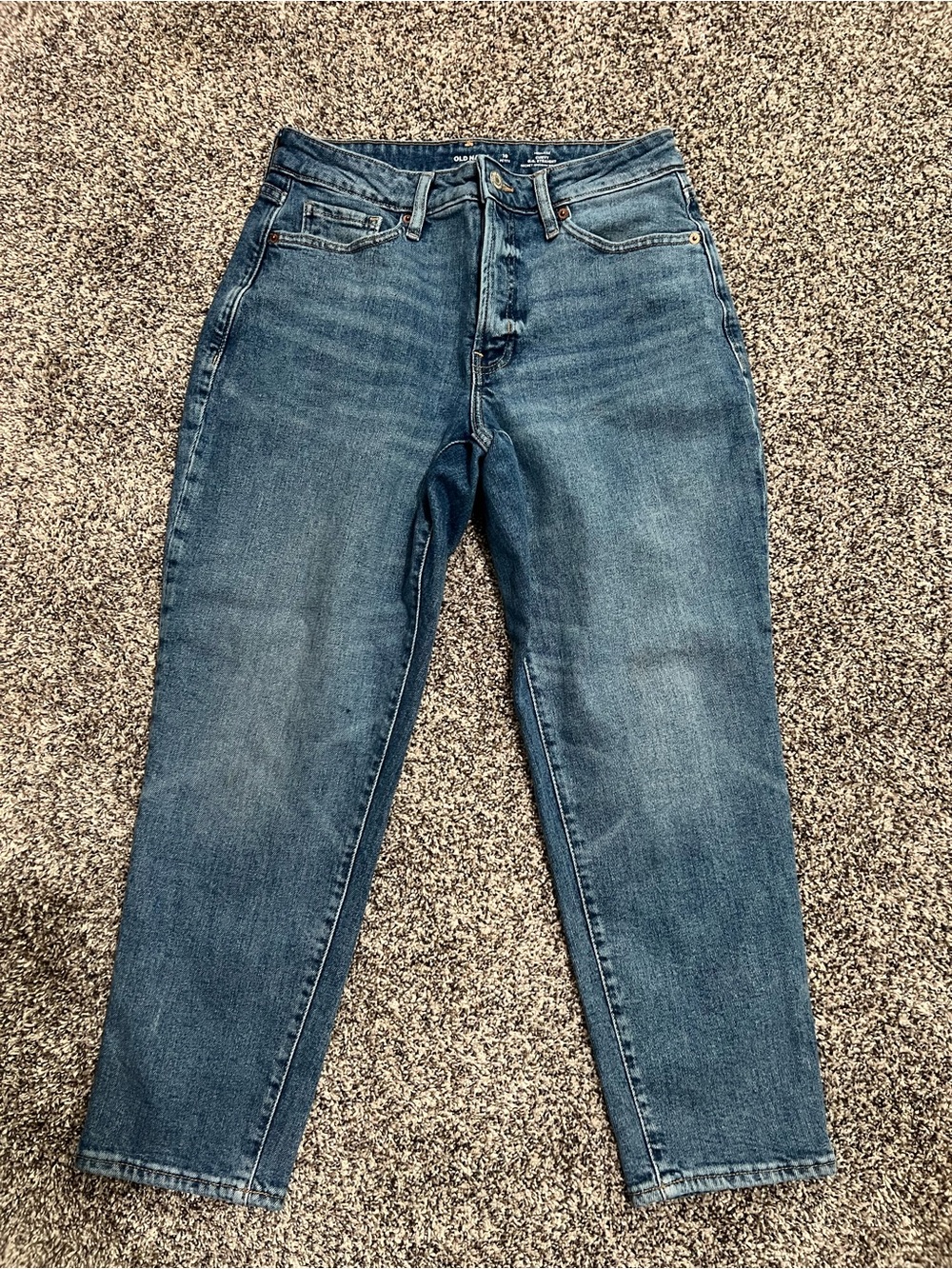 Old Navy OG Curvy Classic Blue High-Rise Jeans Size 10 Petite